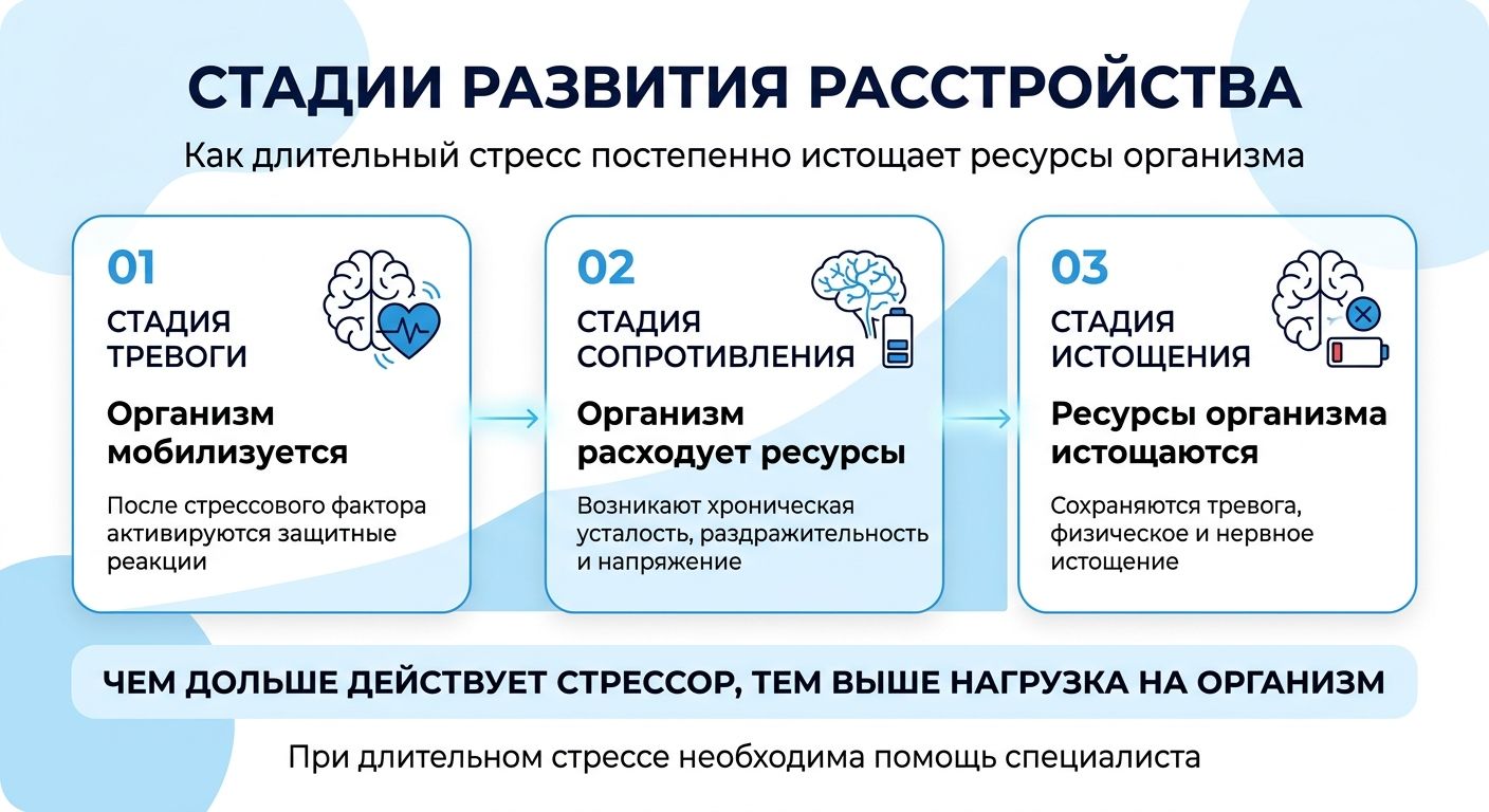 Лечение стресса в Муроме инфографика